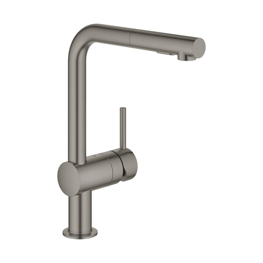 Grohe Minta Spiralli Eviye Bataryası, Fırçalı Sert Grafit - 30274AL0 - 30274AL0