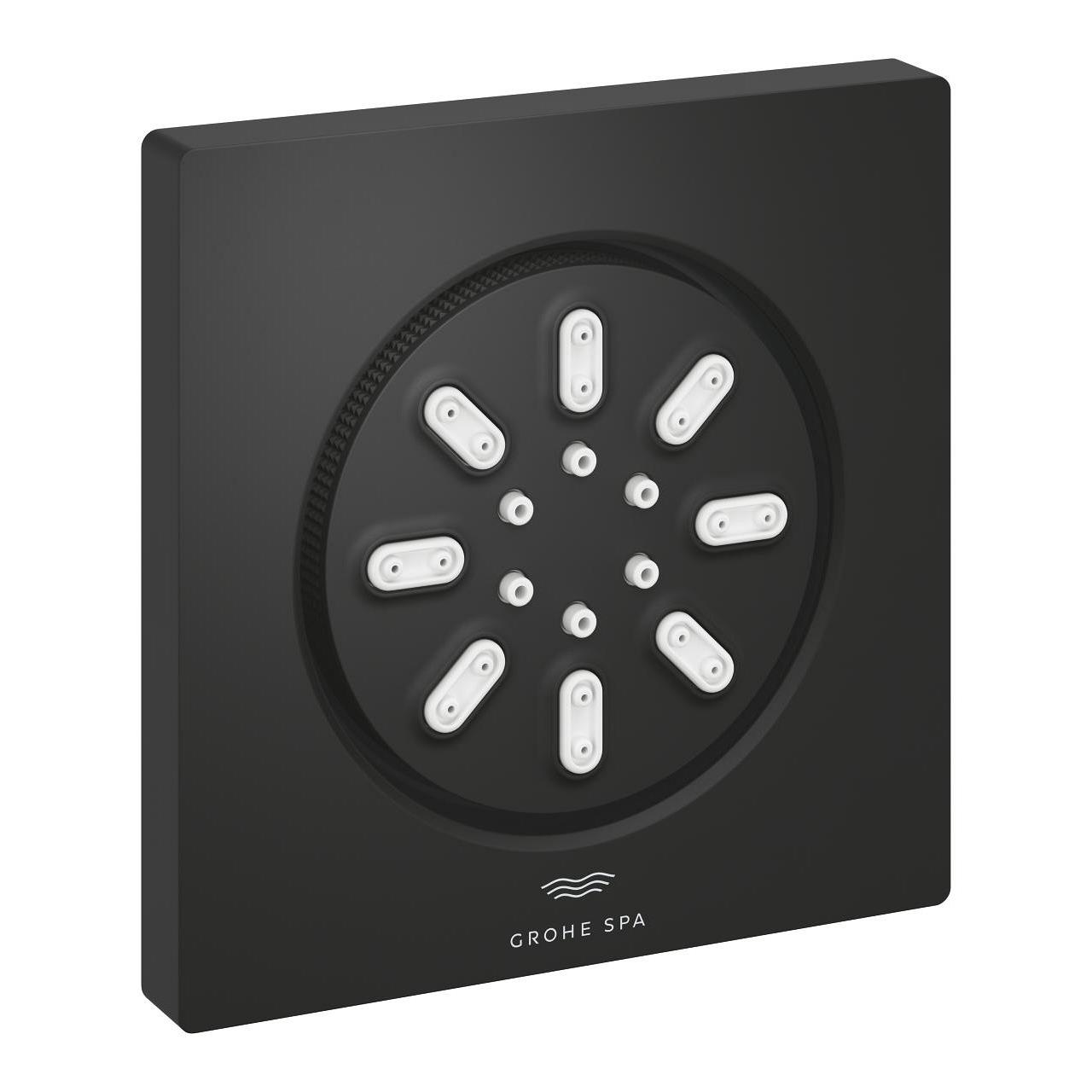 Grohe Rainshower Aqua 75x75 Duş Jeti Mat Siyah 26802KF0