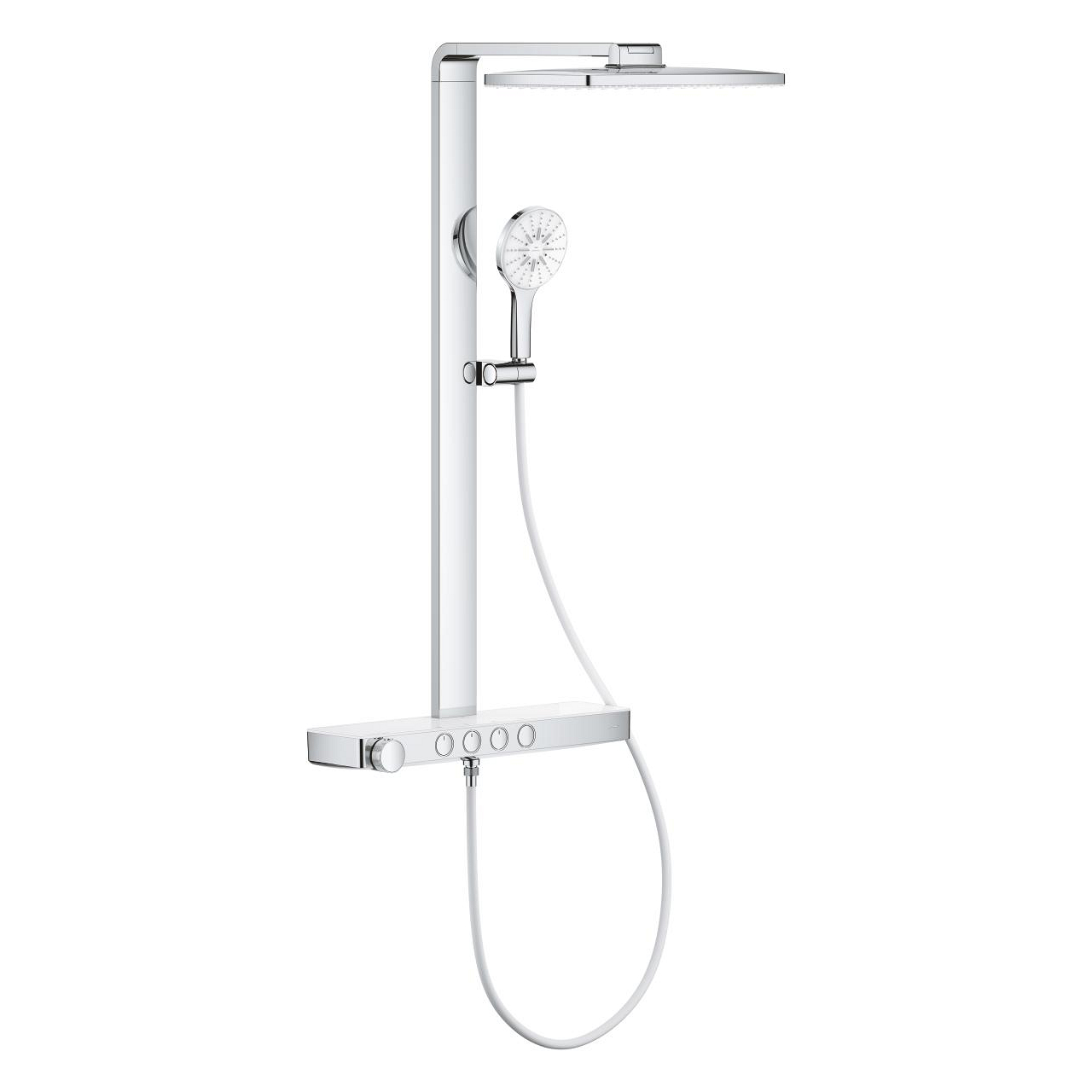 Grohe Rainshower Aqua Pure SmartControl Duş Sistemi, Duvara Monte, Termostatik Bataryalı Duş Kolonu Krom 1009620000