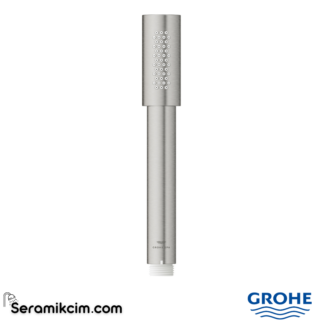 Grohe Rainshower Aqua Stick El Duşu, 1 Akışlı, Paslanmaz Çelik 26866DC0