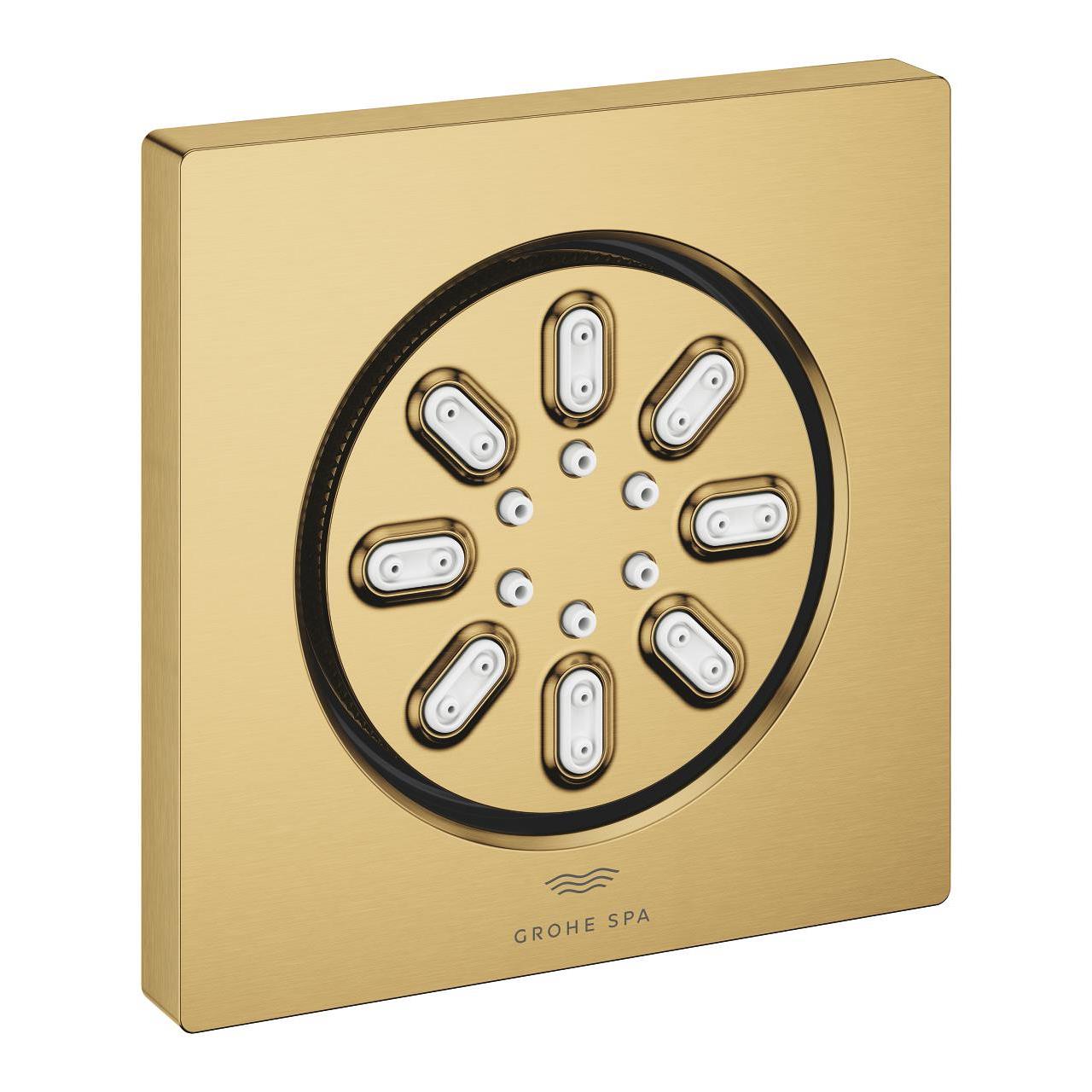 Grohe Rainshower Aqua Yan Jet, 2 Fonksiyonlu, Fırçalı Altın 26802GN0