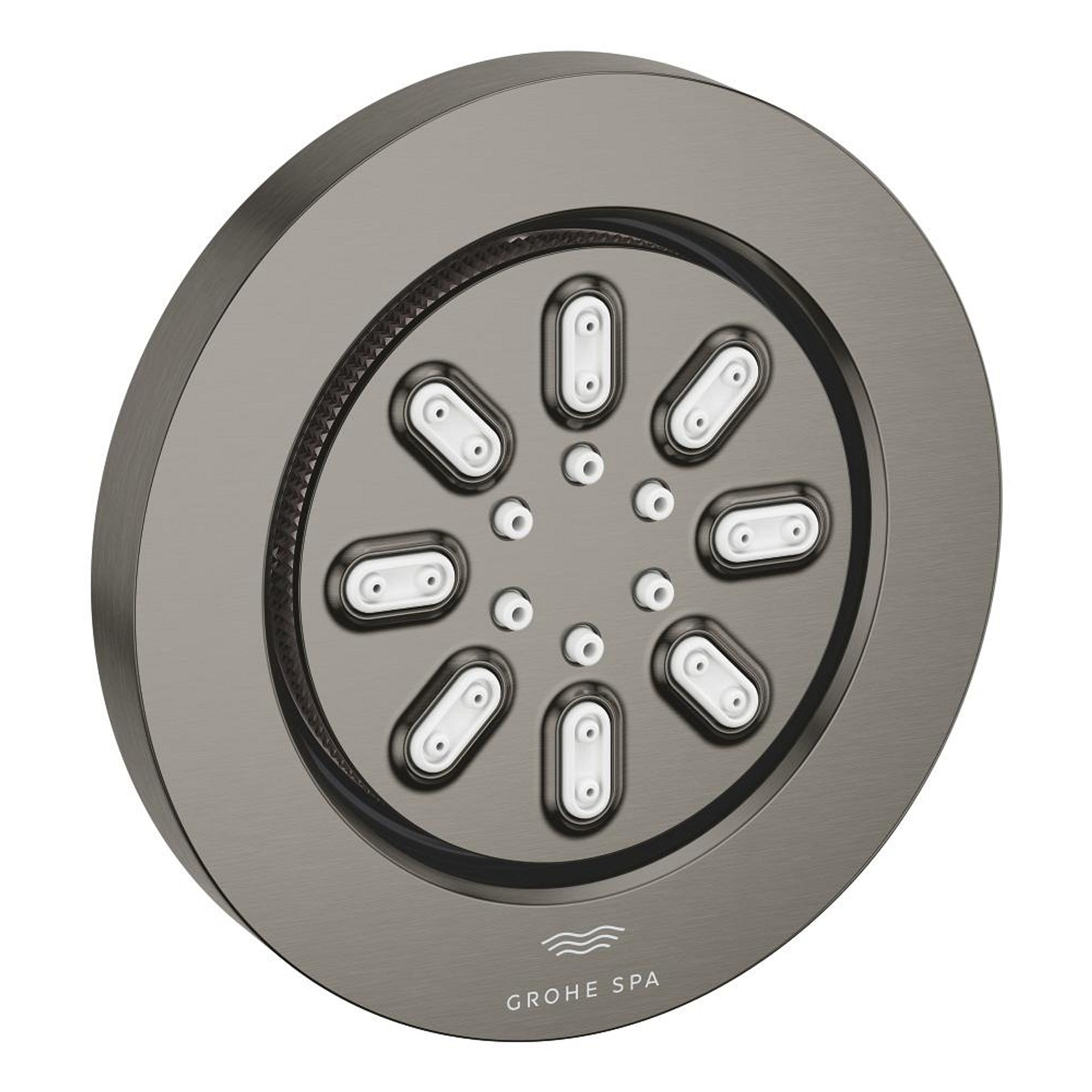 Grohe Rainshower Aqua Yuvarlak Vücut Duşu 2 Fonksiyonlu Fırçalı Sert Grafit 26801AL0