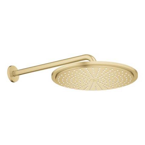 Grohe Rainshower Cosmopolitan 310 Tepe Duşu Seti 31 cm, Fırçalı Altın - 26066GN0