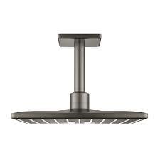 Grohe Rainshower Mono 310 Cube Tepe Duşu Seti, 2 Akışlı, Fırçalı Sert Grafit - 26481AL0