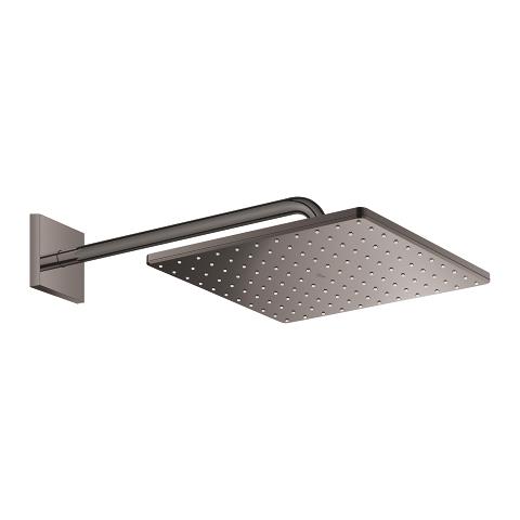 Grohe Rainshower Mono 310 Cube Tepe Duşu Seti, 31 cm, Tek Akışlı, Sert Grafit - 26564A00