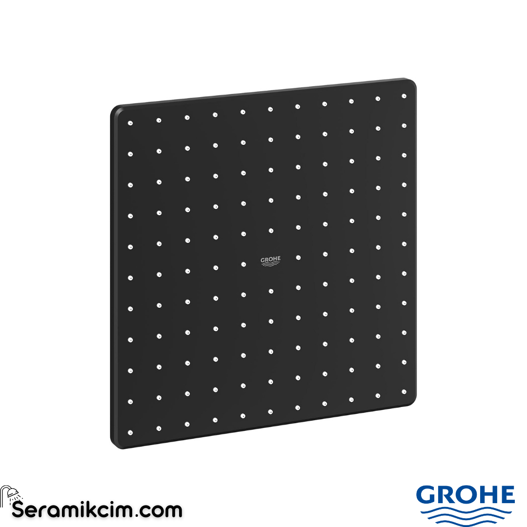 Grohe Rainshower Mono 310 Tepe Duşu 1 Fonksiyonulu Mat Siyah 265702430