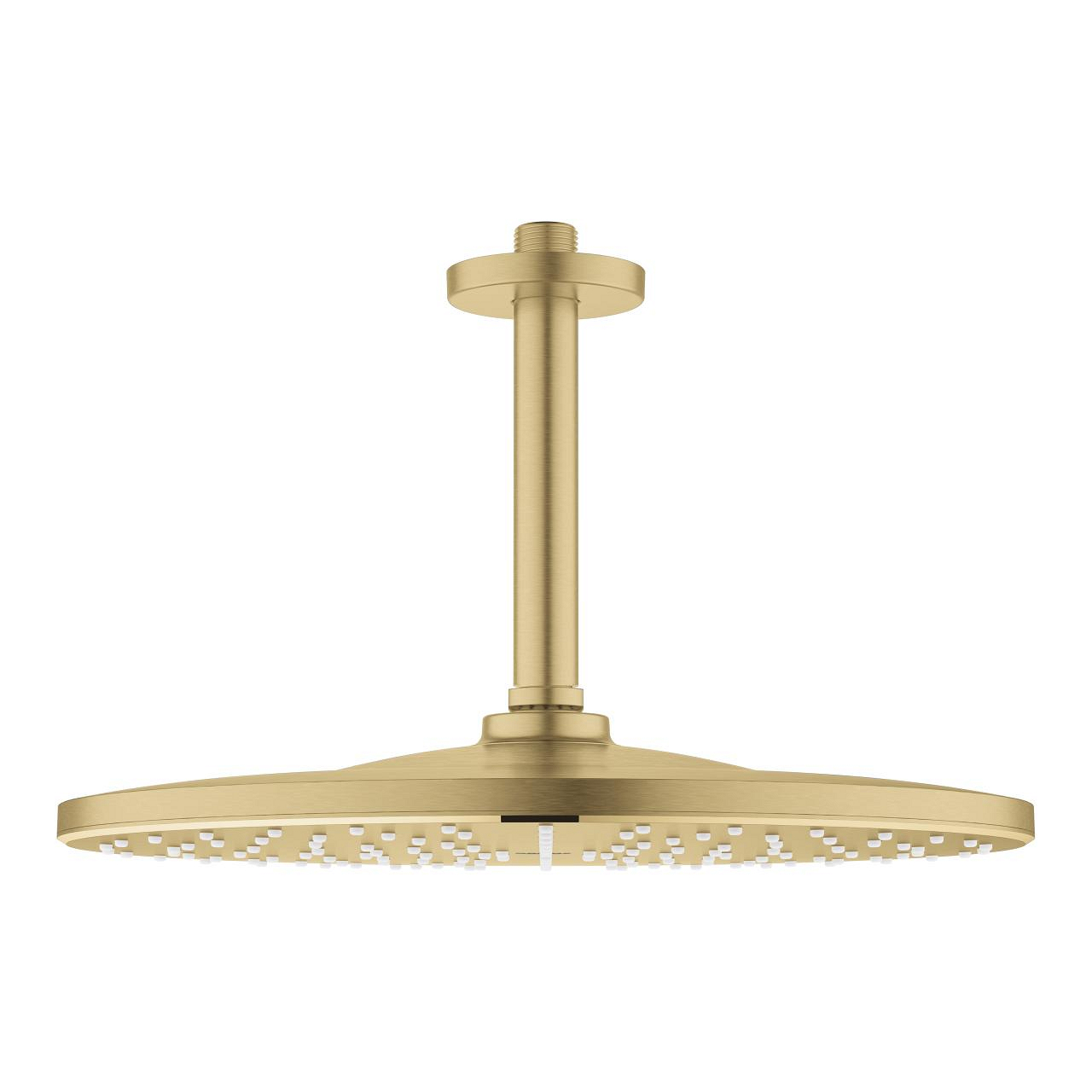 Grohe Rainshower Mono 310 Tepe Duşu Seti, 31 cm, Fırçalı Altın 26560GN0