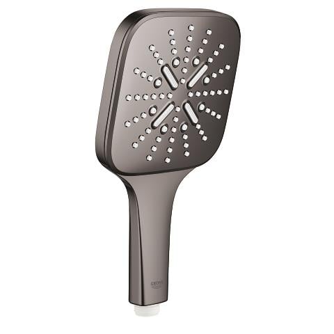 Grohe RainShower SmartActive 130 Cube El Duşu, 3 Akışlı, Sert Grafit - 26582A00