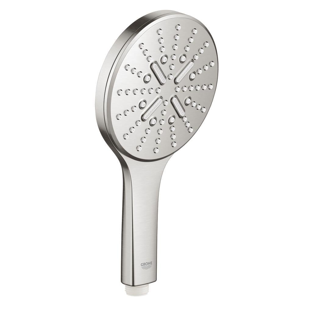 Grohe RainShower SmartActive 130 El Duşu, 3 Fonksiyonlu, Paslanmaz Çelik 26574DC0