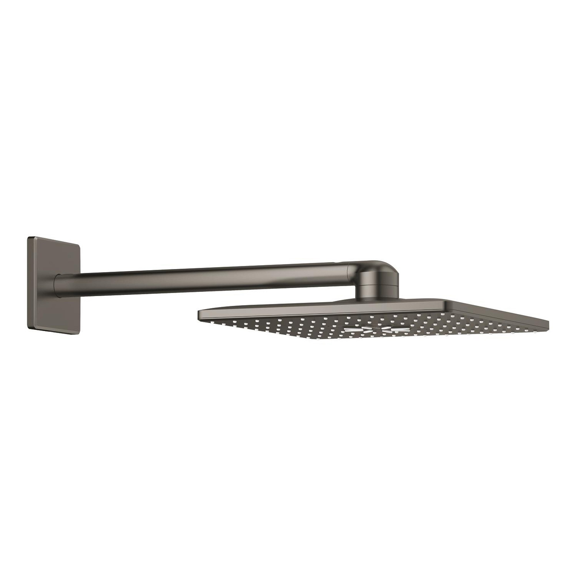 Grohe Rainshower SmartActive 310 Cube Tepe Duşu Seti 2 Fonksiyonlu Saten Antrasit (Satin Graphite) 26479MG0