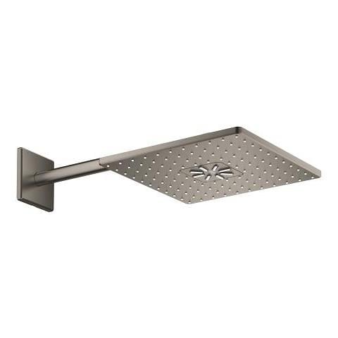 Grohe Rainshower SmartActive 310 Cube Tepe Duşu Seti, 31 cm, 2 Akışlı, Fırçalı Sert Grafit - 26479AL0