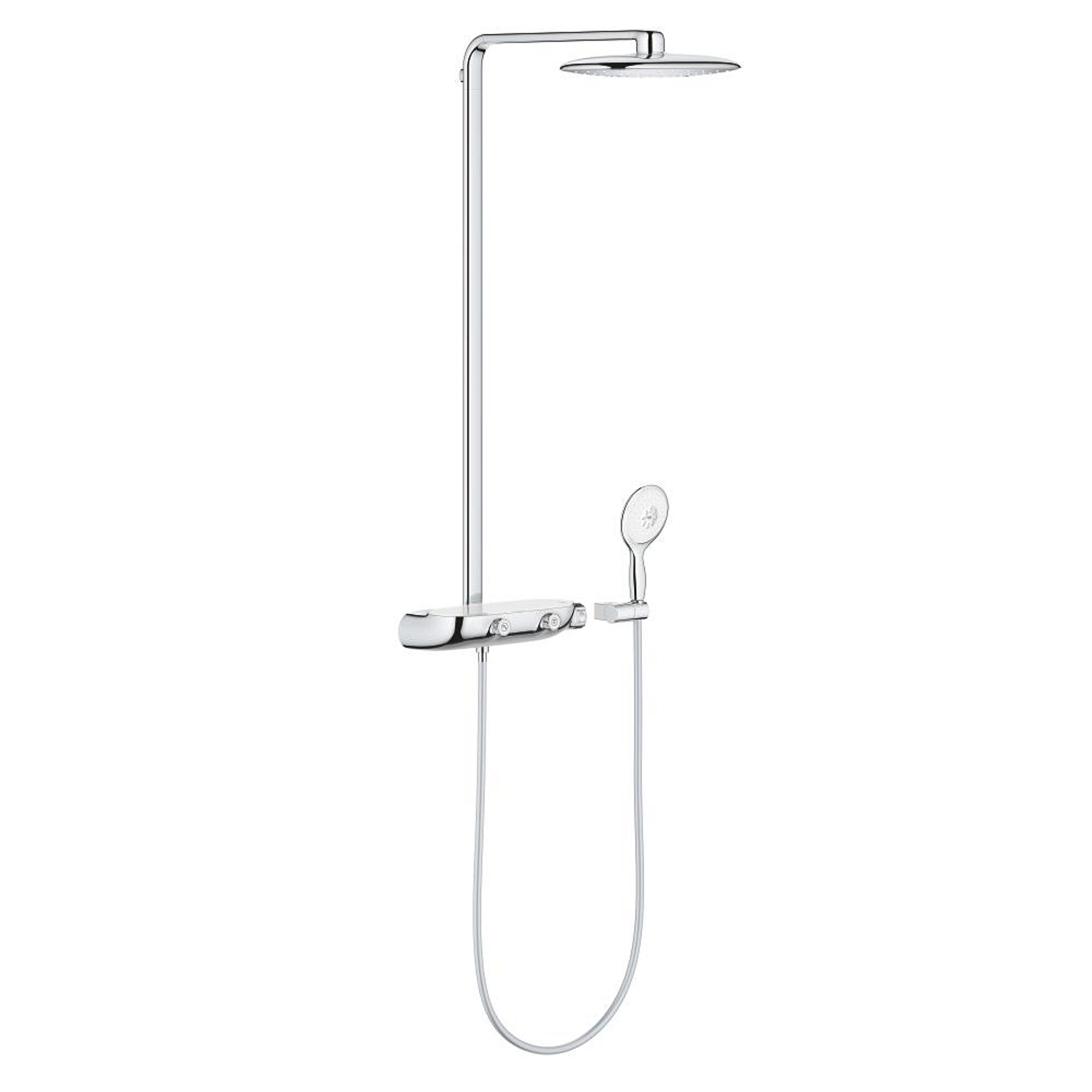 Grohe Rainshower System SmartControl Mono 360 Duvardan Termostatik Duş Sistemi Krom 26361000