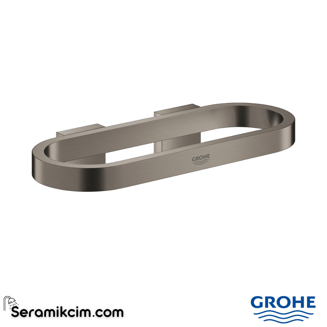 Grohe Selection Halka Havluluk, Fırçalı Sert Grafit 41035AL0