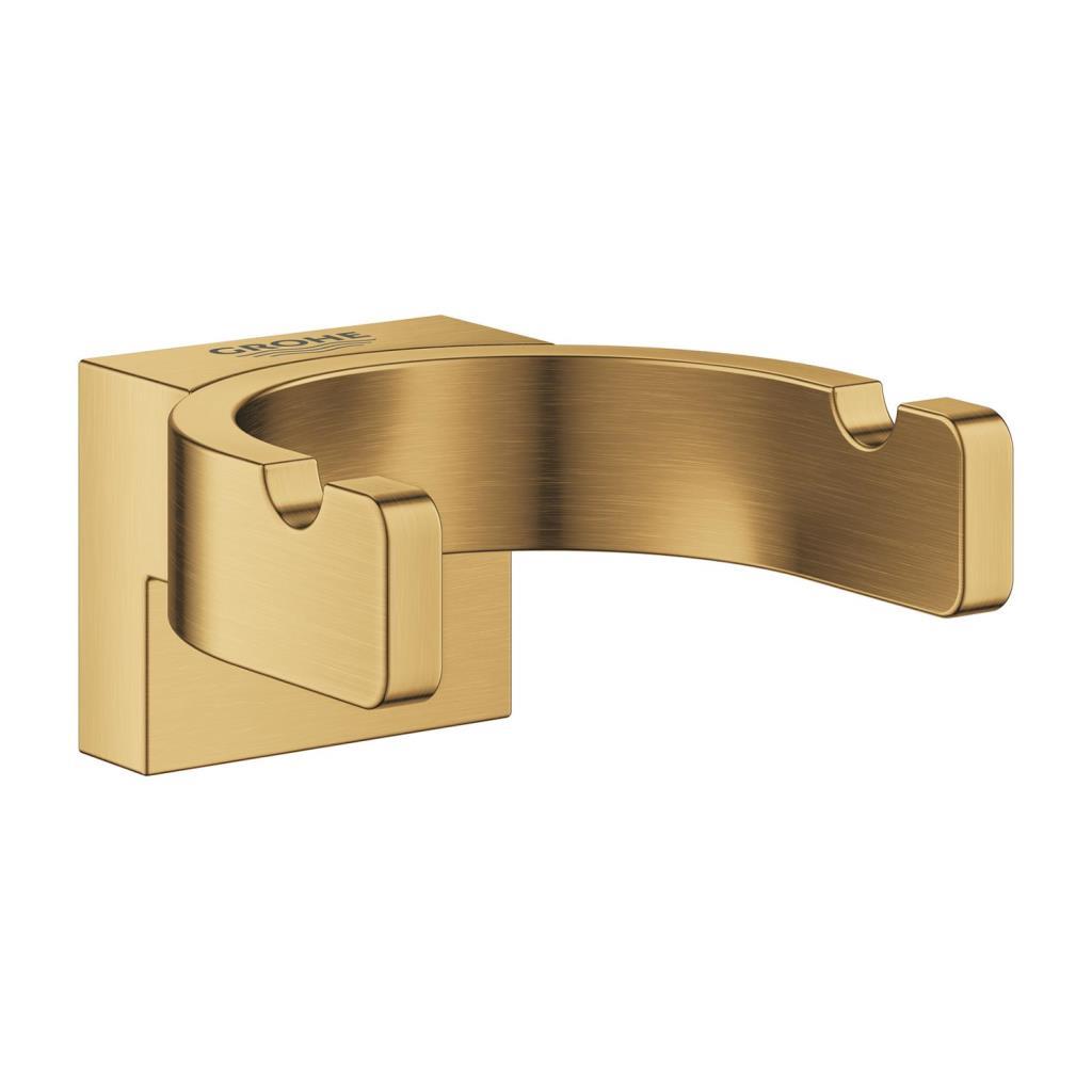 Grohe Selection İkili Havlu/Bornoz Askısı, Fırçalı Altın 41049GN0