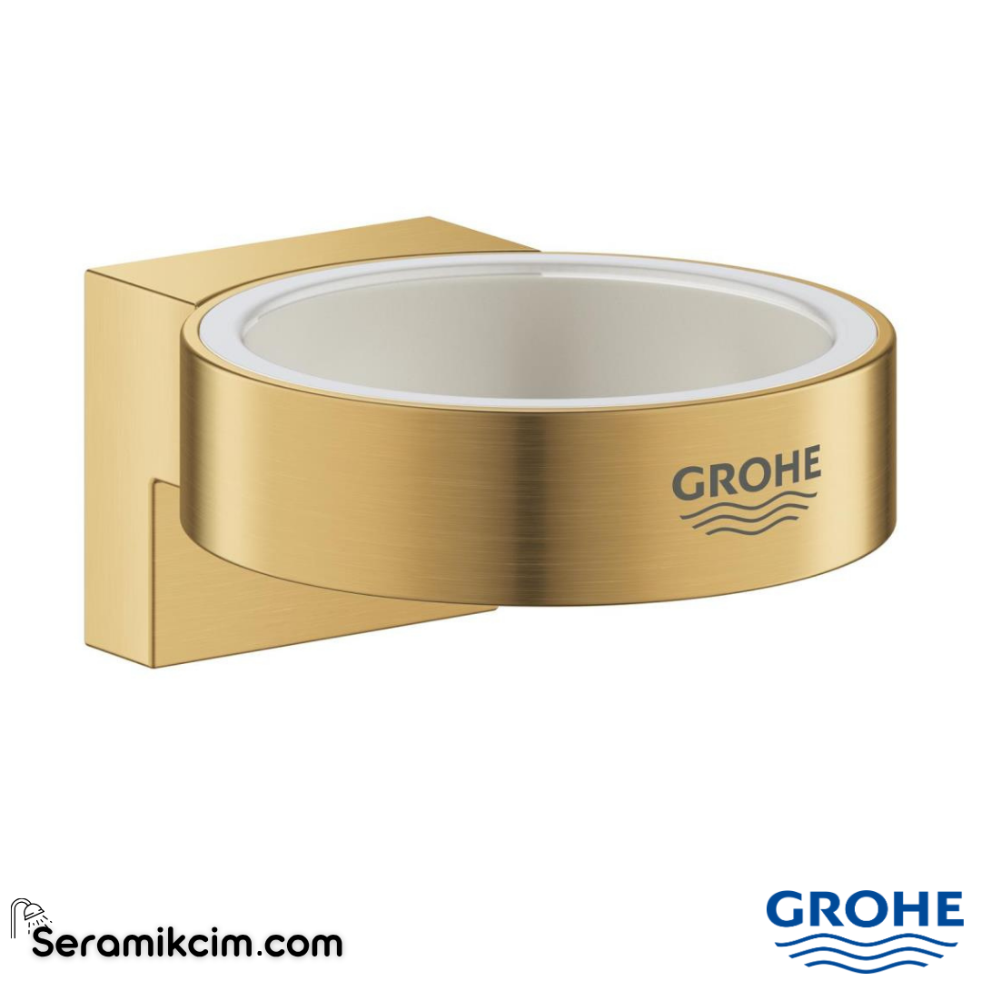 Grohe Selection Sabunluk Tutacağı, Fırçalı Altın 41027GN0 - 41027GN0