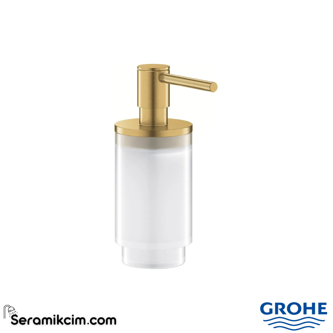 Grohe Selection Sıvı Sabunluk, Fırçalı Altın 41028GN0 - 41028GN0