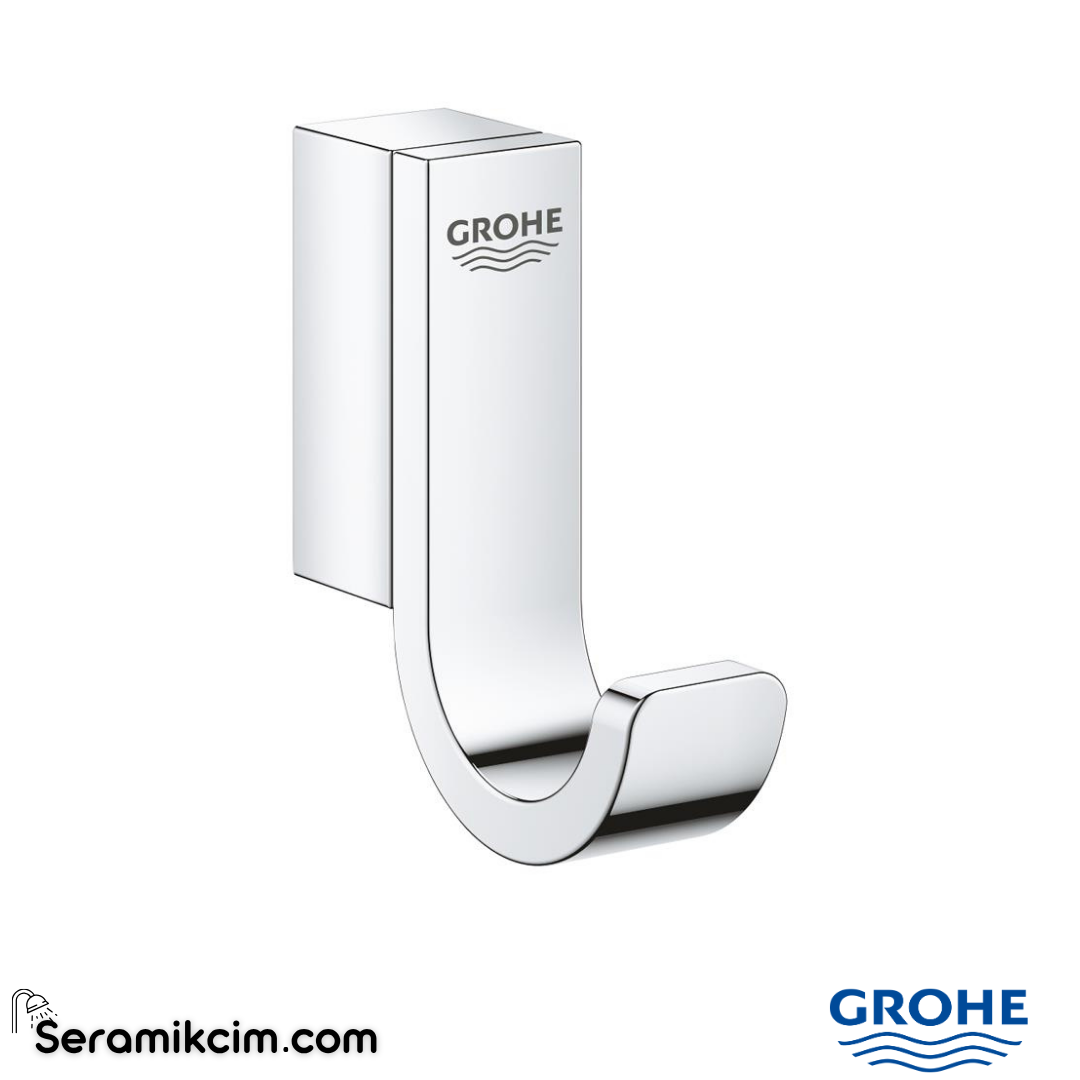 Grohe Selection Tekli Havlu/Bornoz Askısı Krom 41039000 - 41039000