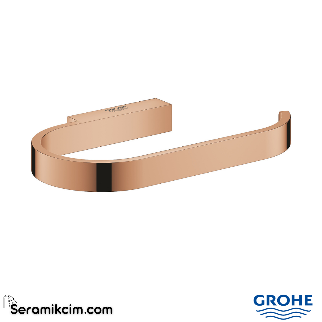 Grohe Selection Tuvalet Kağıtlığı, Parlak Bakır 41068DA0