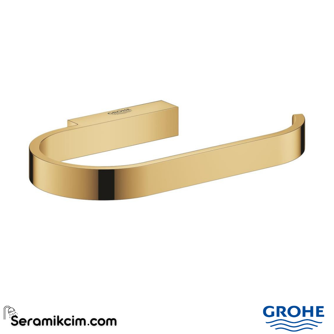 Grohe Selection Tuvalet Kağıtlığı, Parlak Altın 41068GL0