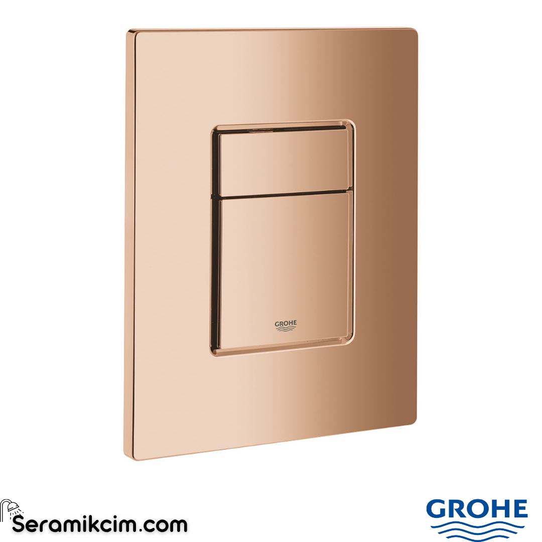 Grohe Skate Cosmopolitan Gömme Rezervuar Kumanda Paneli, Parlak Bakır 38732DA0