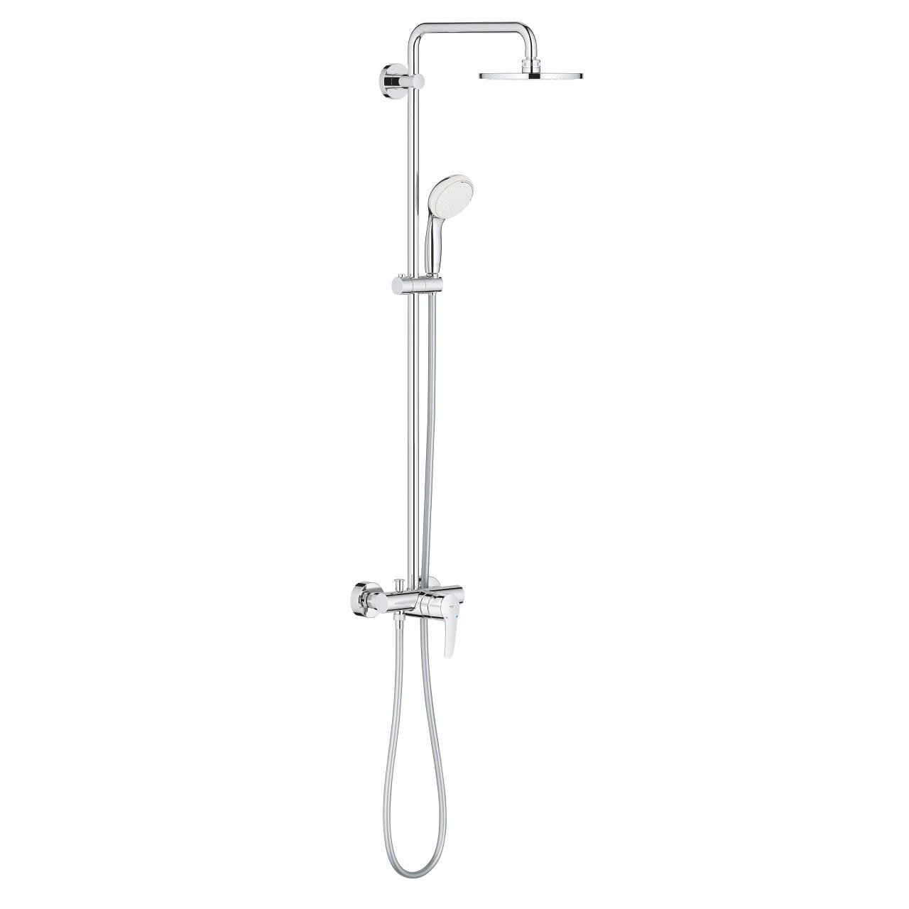 Grohe Tempesta Cosmopolitan Sistem 200 Bataryalı Kolonlu Duş Paneli Krom 26244001