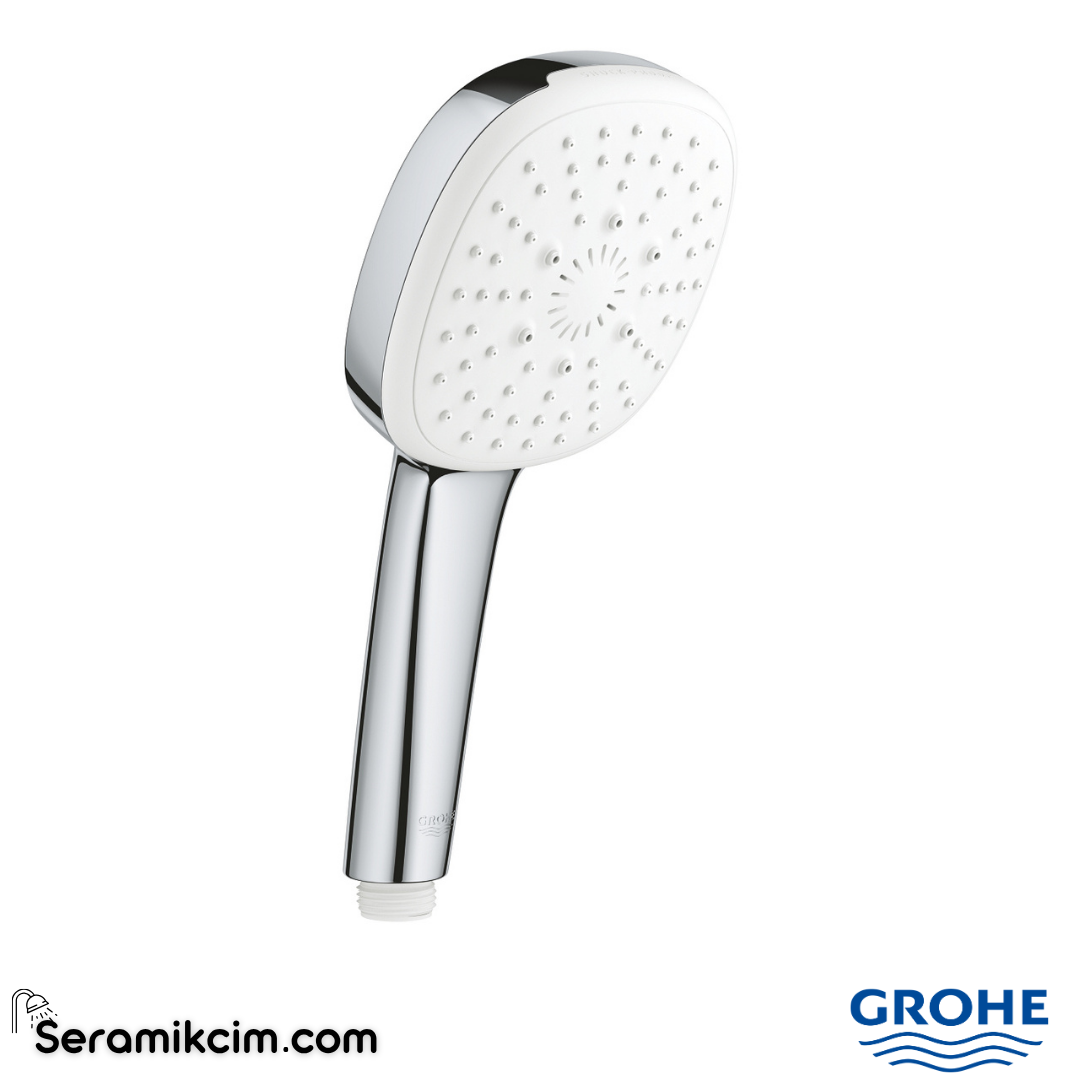 Grohe Tempesta Cube 110 El Duşu, 3 Fonksiyonlu Krom 27574003