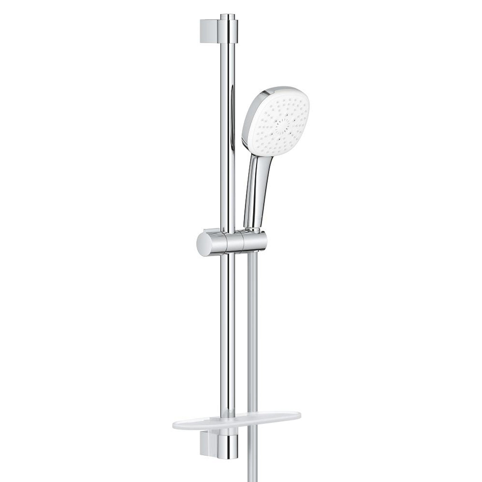 Grohe Tempesta Cube 110 Sürgülü Duş Seti 3 Fonksiyonlu (Rain Jet Massage) Krom 27576003