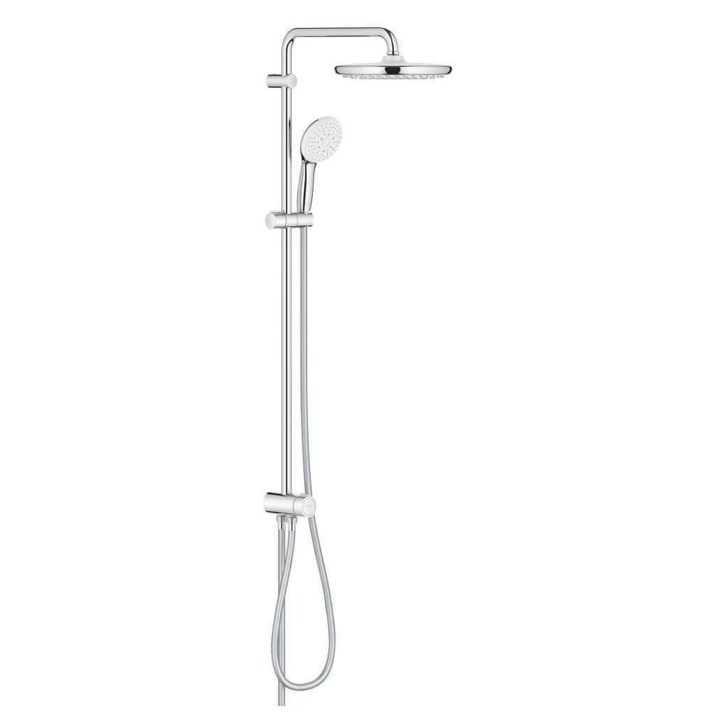 Grohe Tempesta System 250 Duvara Monte Duş Sistemi, Yön Değiştiricili, Krom-Beyaz - 26675001