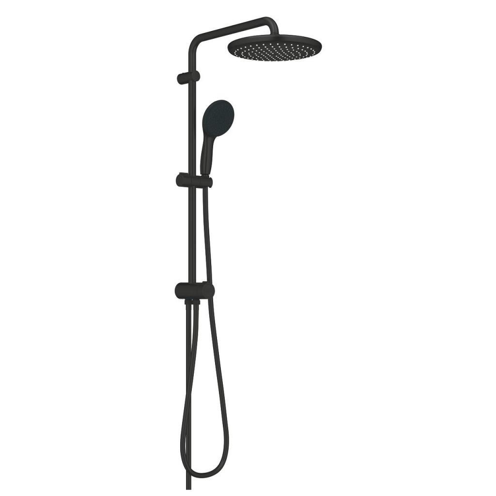 Grohe Tempesta System 250 Duvara Monte Duş Sistemi, Yön Değiştiricili, Mat Siyah - 269802431