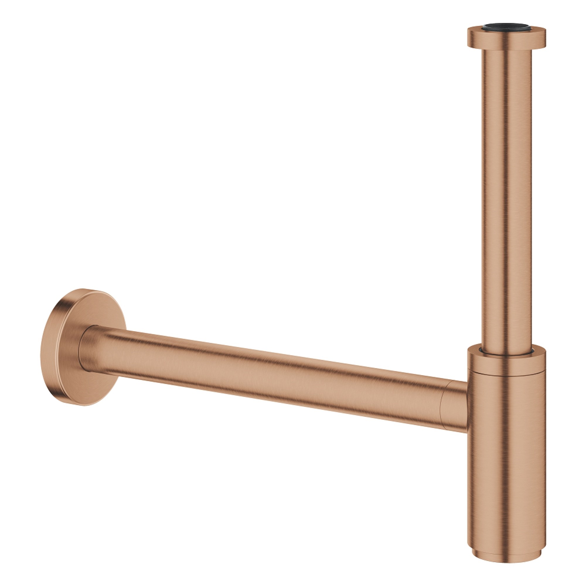 Grohe Vidalı Temizlik Kapaklı Lavabo Sifonu Fırçalı Bakır 28912DL0