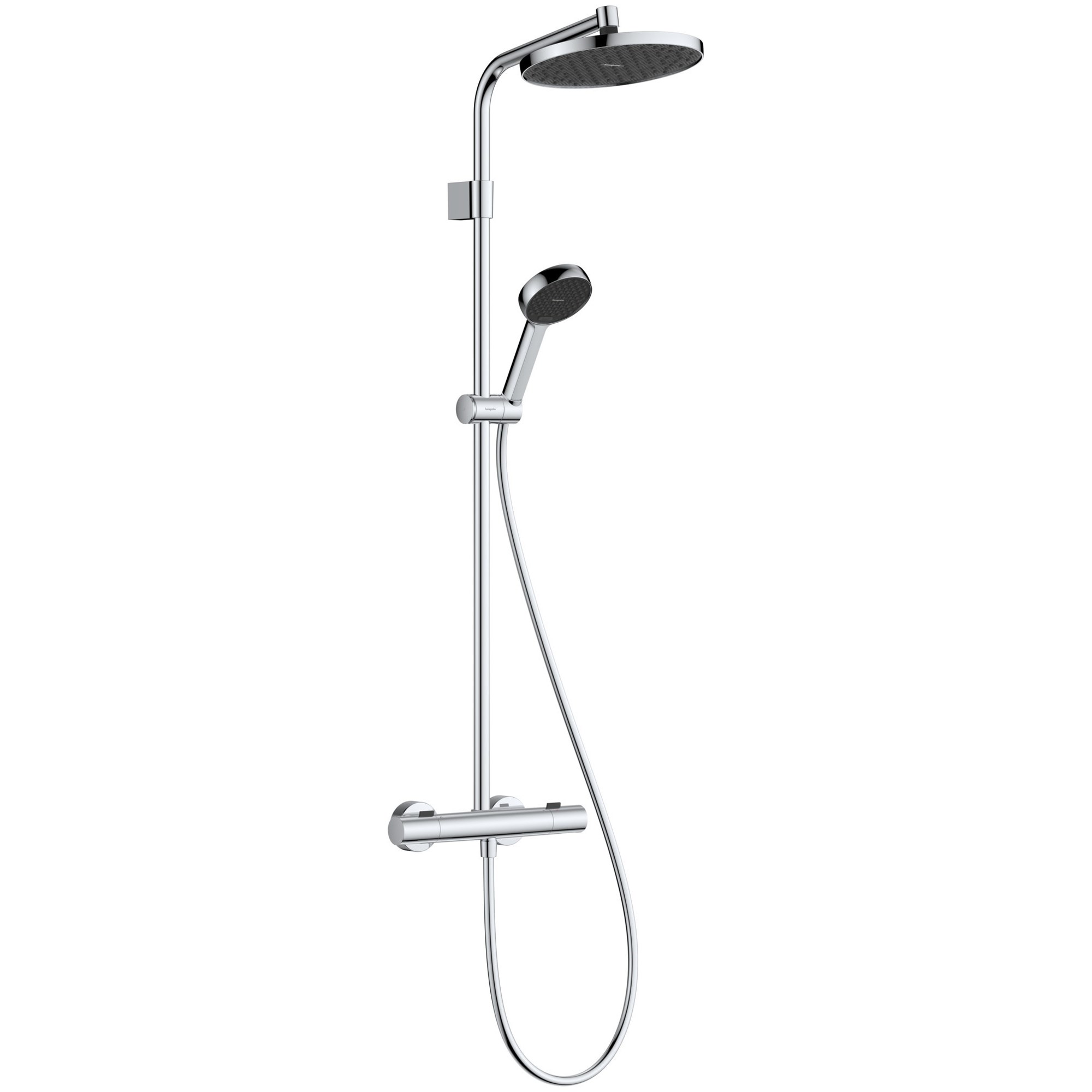 Hansgrohe Activera S Duş Kolonu 1 Fonksiyonlu Ecosmart+ Ecostat Fine Termostatik Krom 28083000