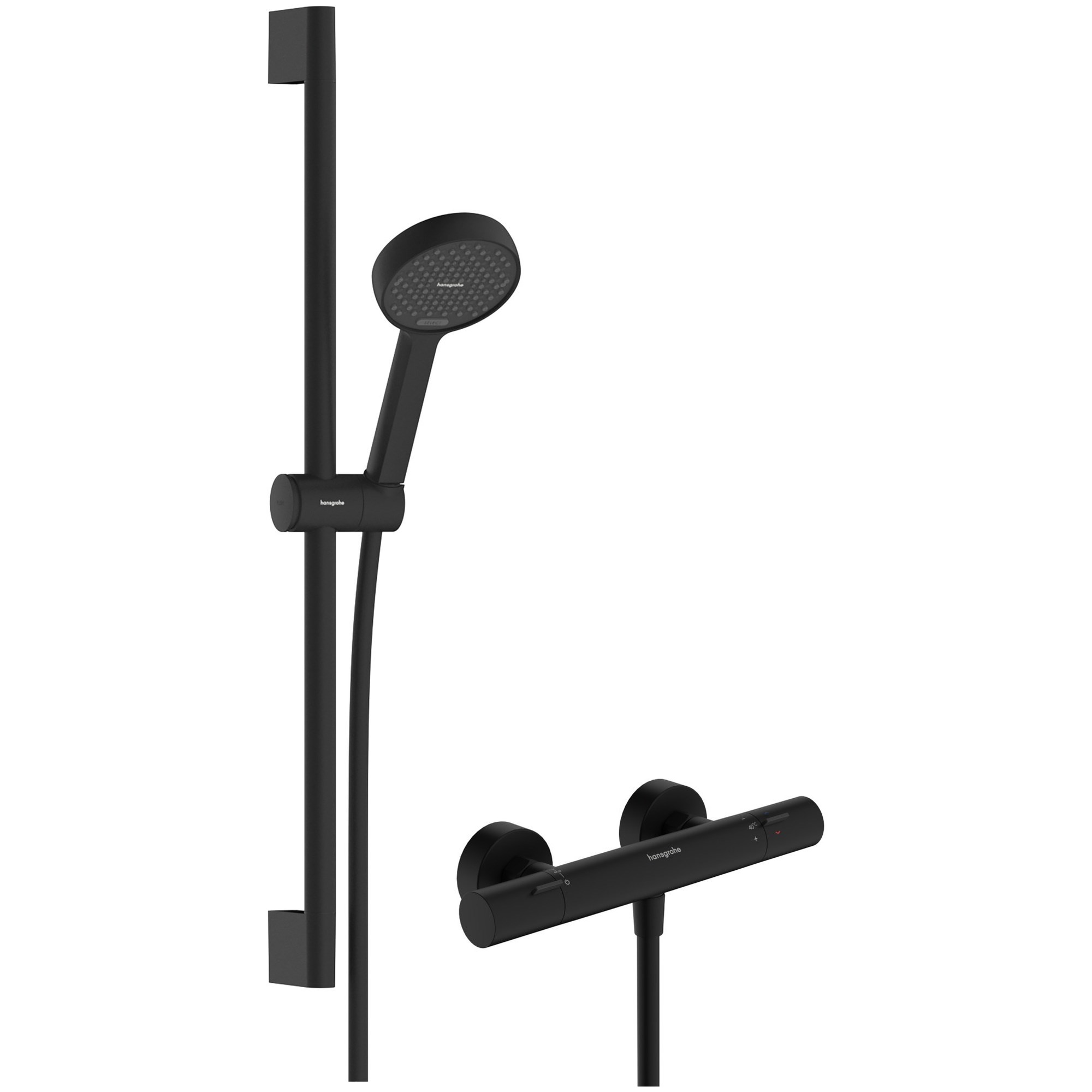 Hansgrohe Activs 95 3 Fonksiyonlu Ecosm Ecofine Type65 Mat Siyah