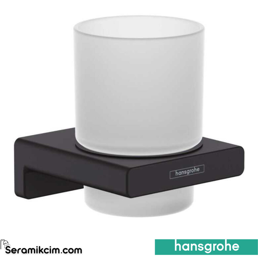 Hansgrohe AddStoris Diş fırçalığı Mat Siyah 41749670