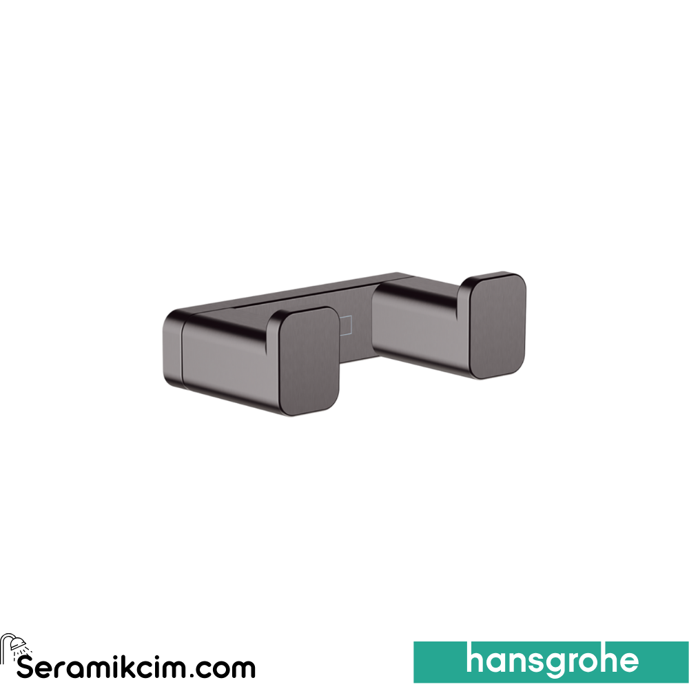 Hansgrohe Addstoris İkili Askı Mat Siyah Krom 41755340