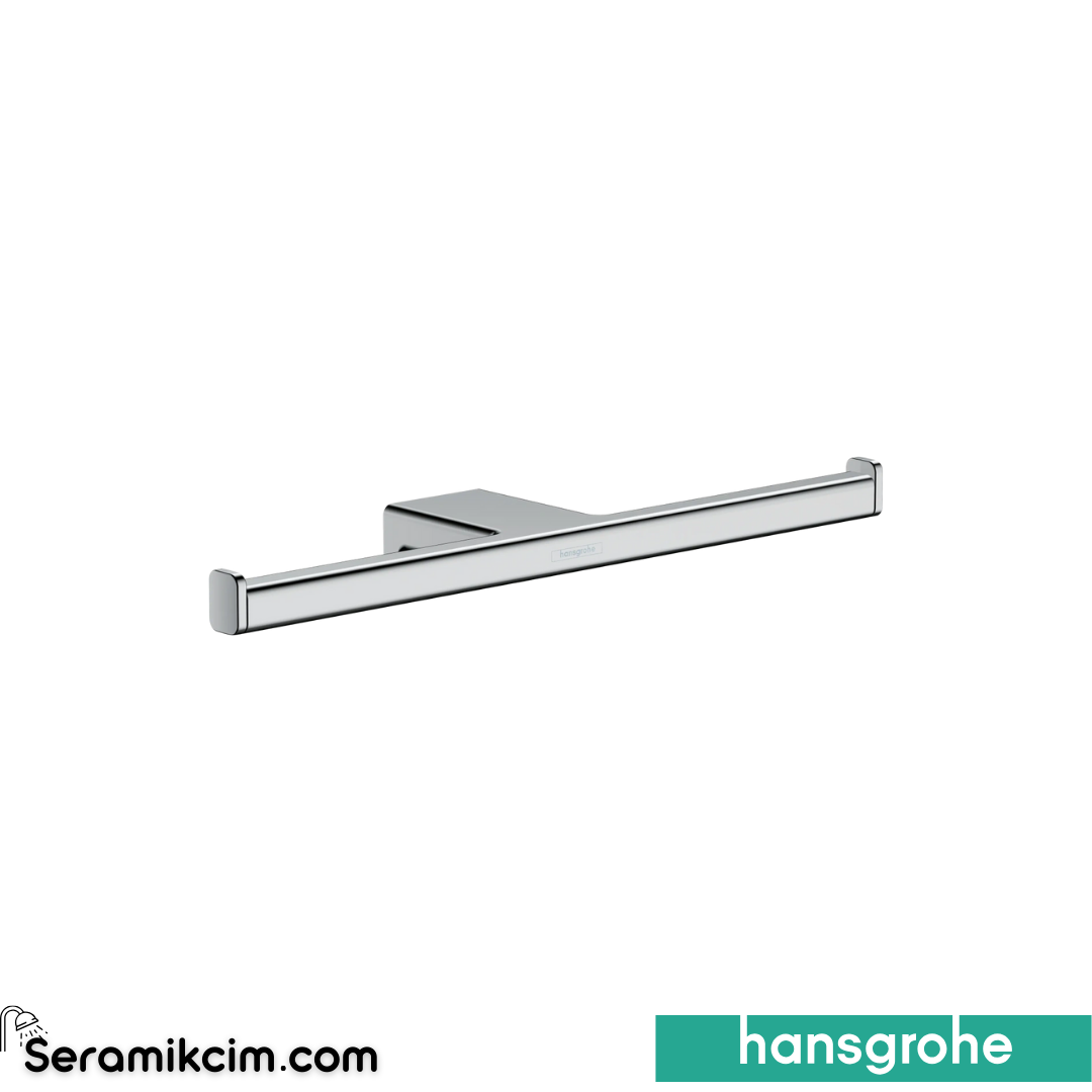 Hansgrohe Addstoris İkili Tuvalet Kağıtlığı Krom 41748000