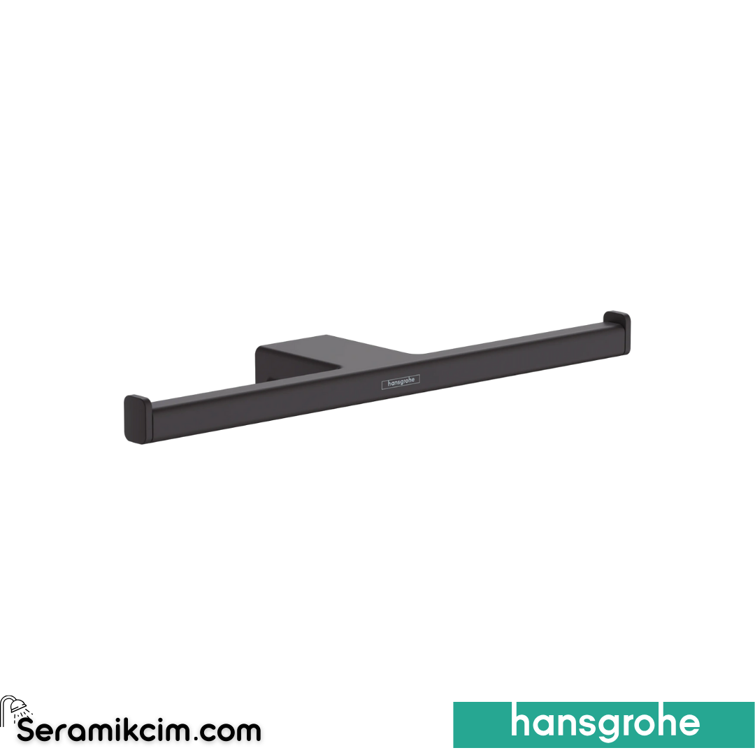 Hansgrohe Addstoris İkili Tuvalet Kağıtlığı Mat Siyah 41748670