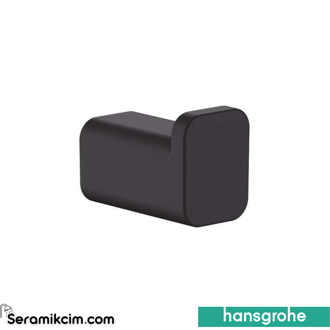 Hansgrohe AddStoris Tekli Askı Mat Siyah 41742670