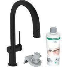 Hansgrohe Aqittura M91 Filtre Sistemi 210, Çekil Eviye Bataryası Gaga, 1Jet, Satin Beyazox, 76800670 - 76800670