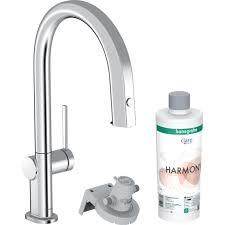 Hansgrohe Aqittura M91 Filtre Sistemi 210, Çekil Eviye Bataryası Gaga, 1Jet, Satin Beyazox, 76800000 - 76800000