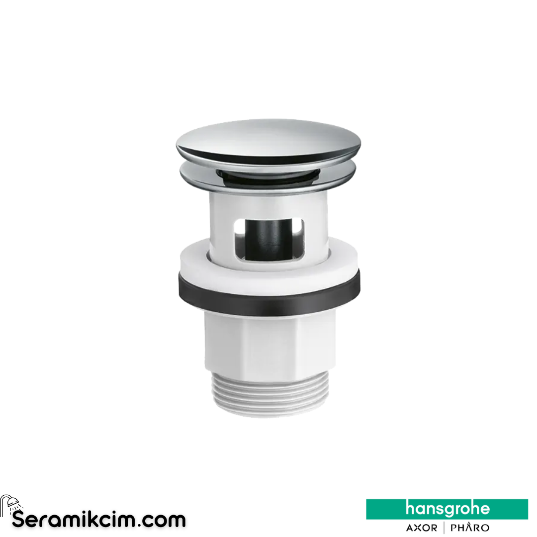 Hansgrohe Bas-Aç Tapa Seti Lav. Ve Bideler İçin Krom 50105000
