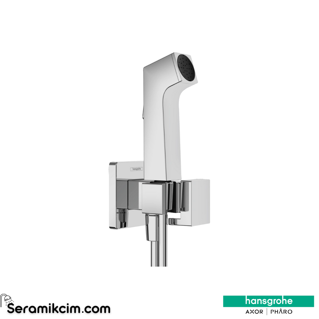 Hansgrohe Bidette Taharet Duşu 1Jet E Ecosmart+ Krom 29231000