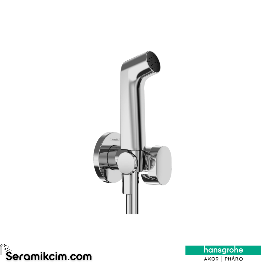 Hansgrohe Bidette Taharet Duşu 1Jet S Ecosmart+ Krom 29230000