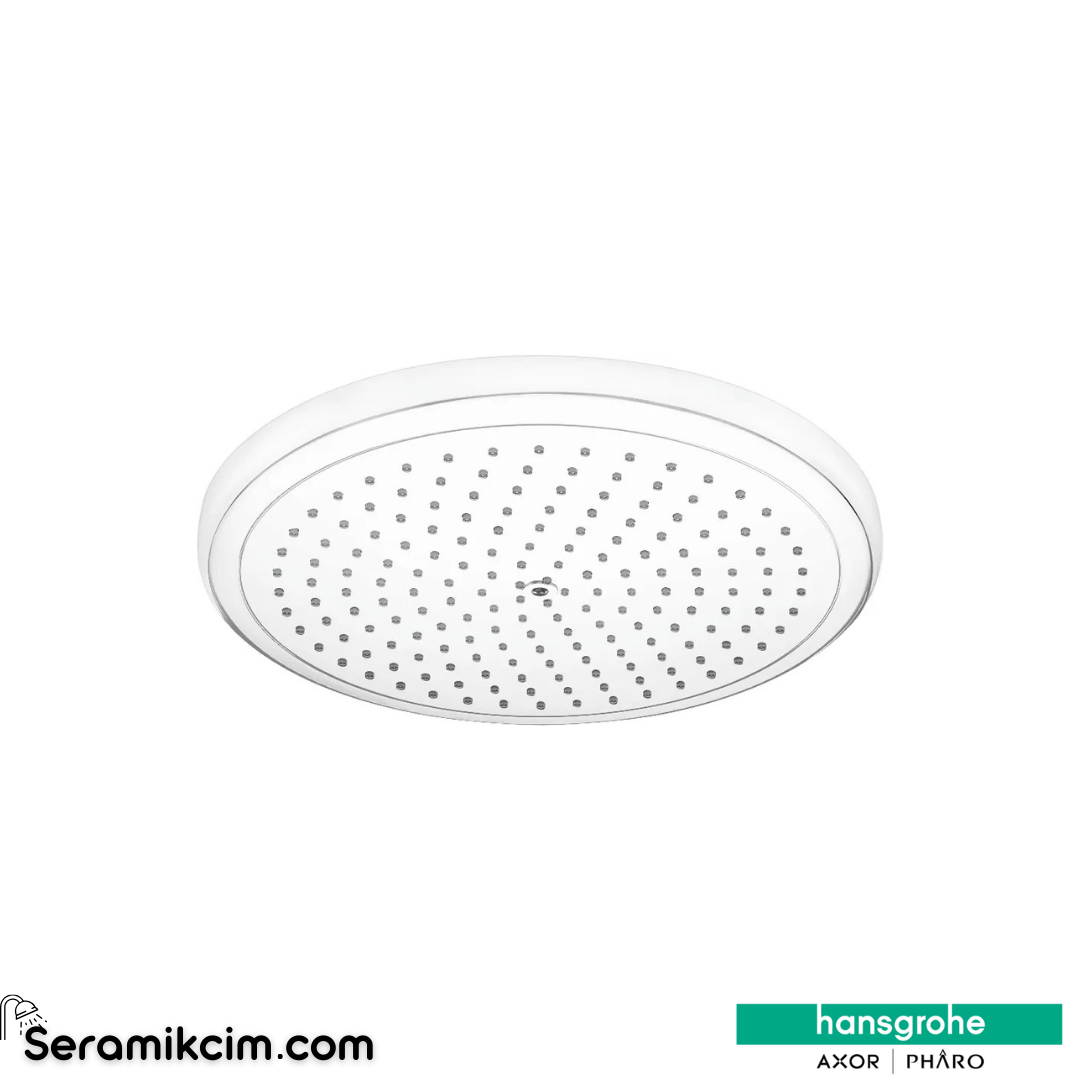 Hansgrohe Croma 280 Air Tepe Duşu Ecosmart Mat Beyaz 26221700
