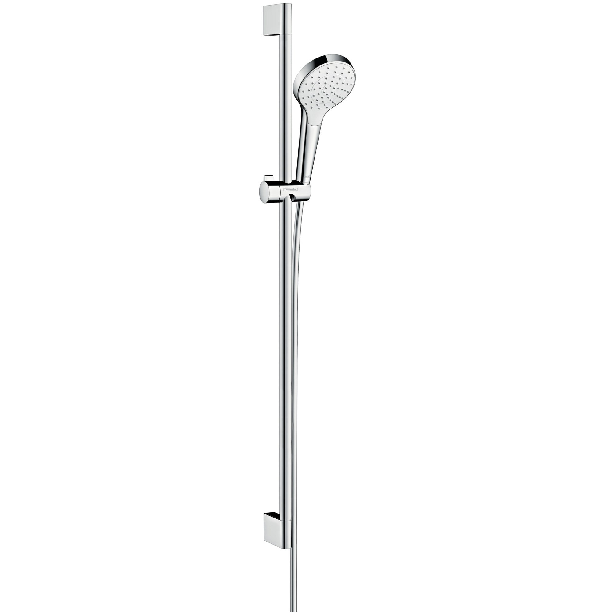 Hansgrohe Croma Select S Duş Seti 90 cm Sürgülü 11 cm El Duşlu 1 Fonksiyonlu Beyaz-Krom 26574400