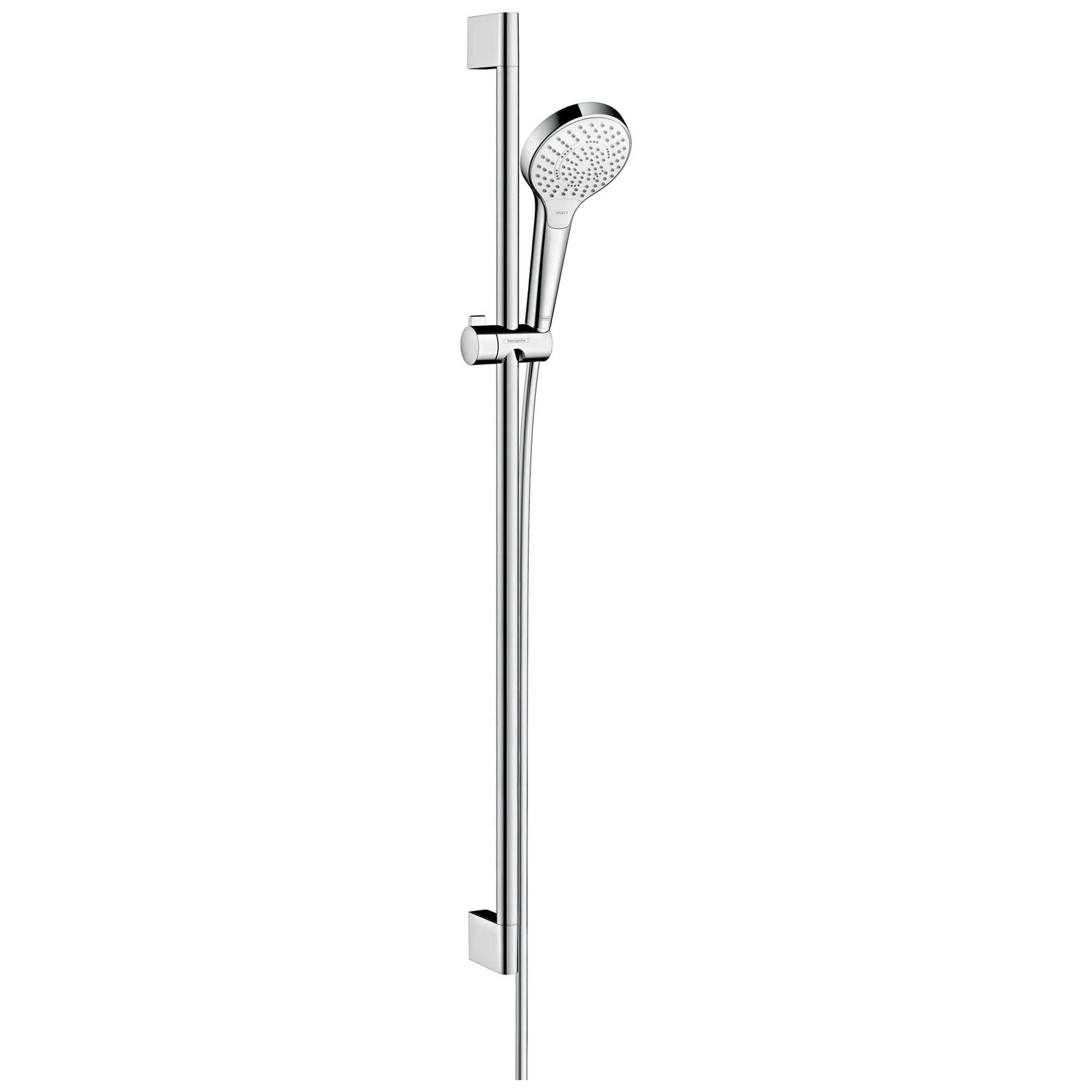 Hansgrohe Croma Select S Multi Sürgülü Duş Seti 90 cm Beyaz-Krom 26570400