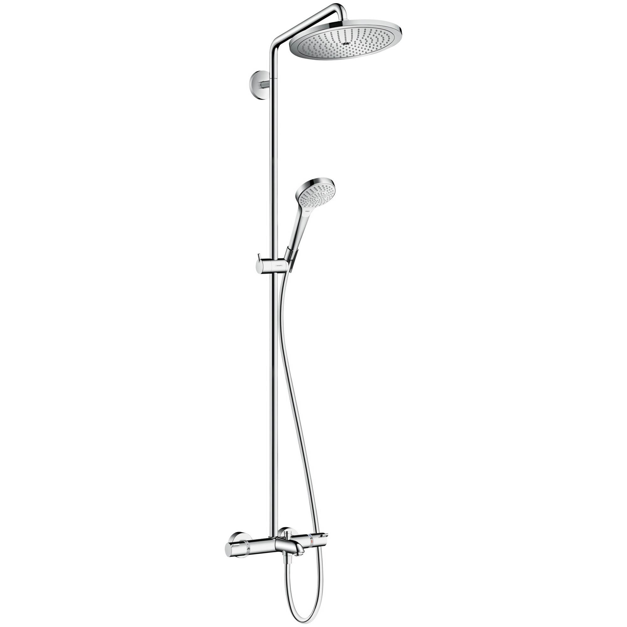 Hansgrohe Croma Select S Termostatik Duş Sistemi 28 cm 1 Fonksiyonlu Krom 26792000