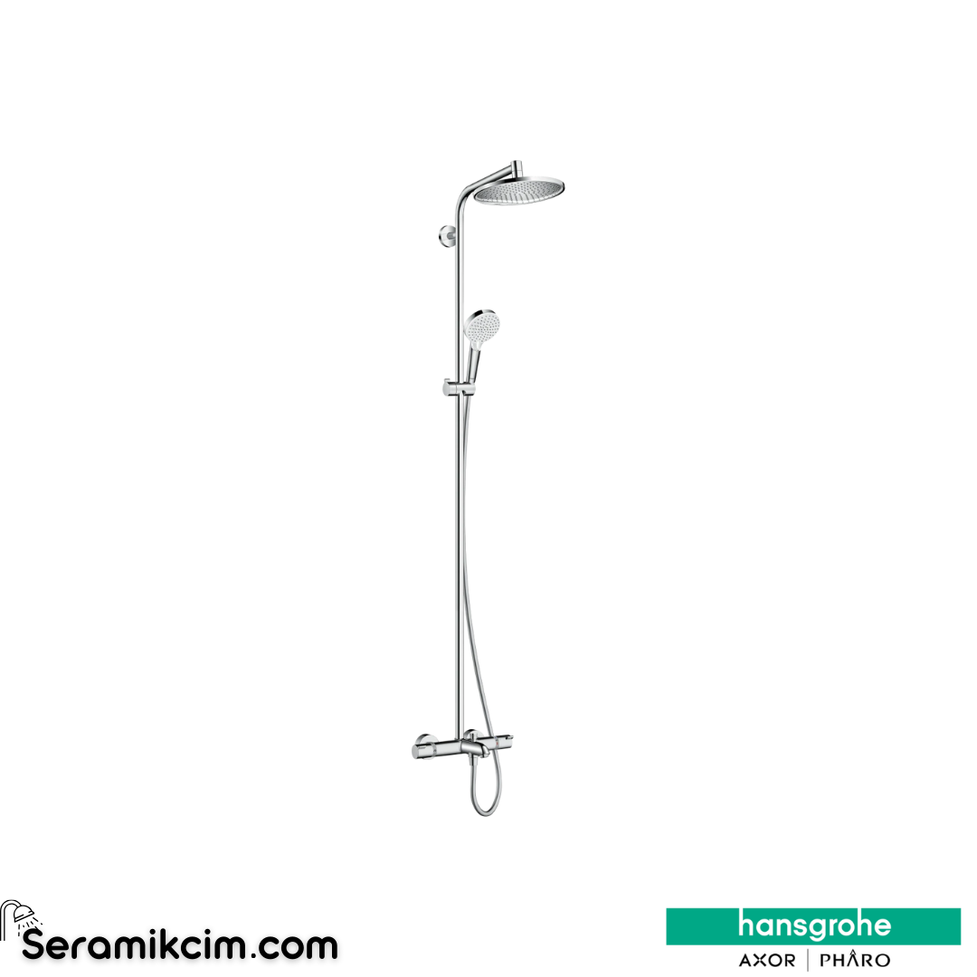 Hansgrohe Crometta S240 Duş Kolonu 1 Fonksiyonlu Krom 27320000