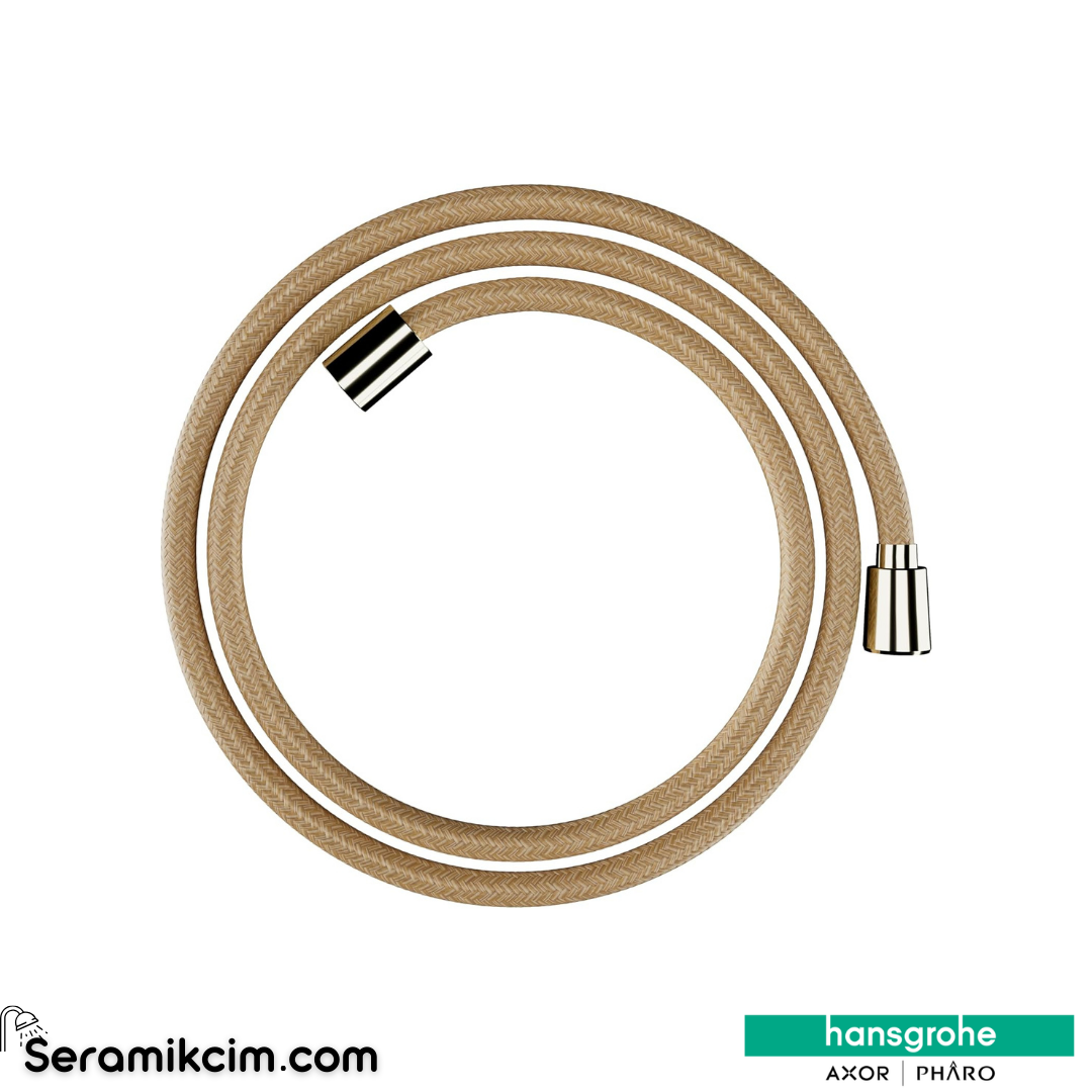 Hansgrohe Designflex Textile Duş Hortumu 160 Cm Parlak Altın 28260990