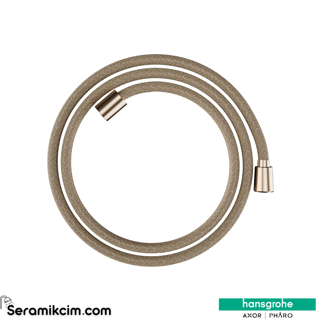 Hansgrohe Designflex Textile Duş Hortumu 160 Cm Mat Bronz 28260140