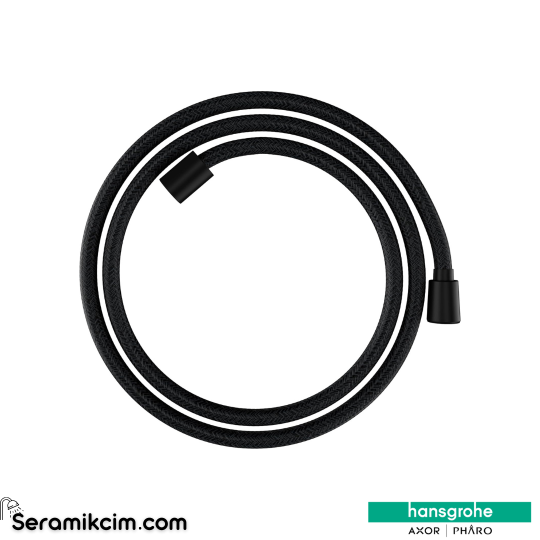 Hansgrohe Designflex Textile Duş Hortumu 160 Cm Mat Siyah 28260670